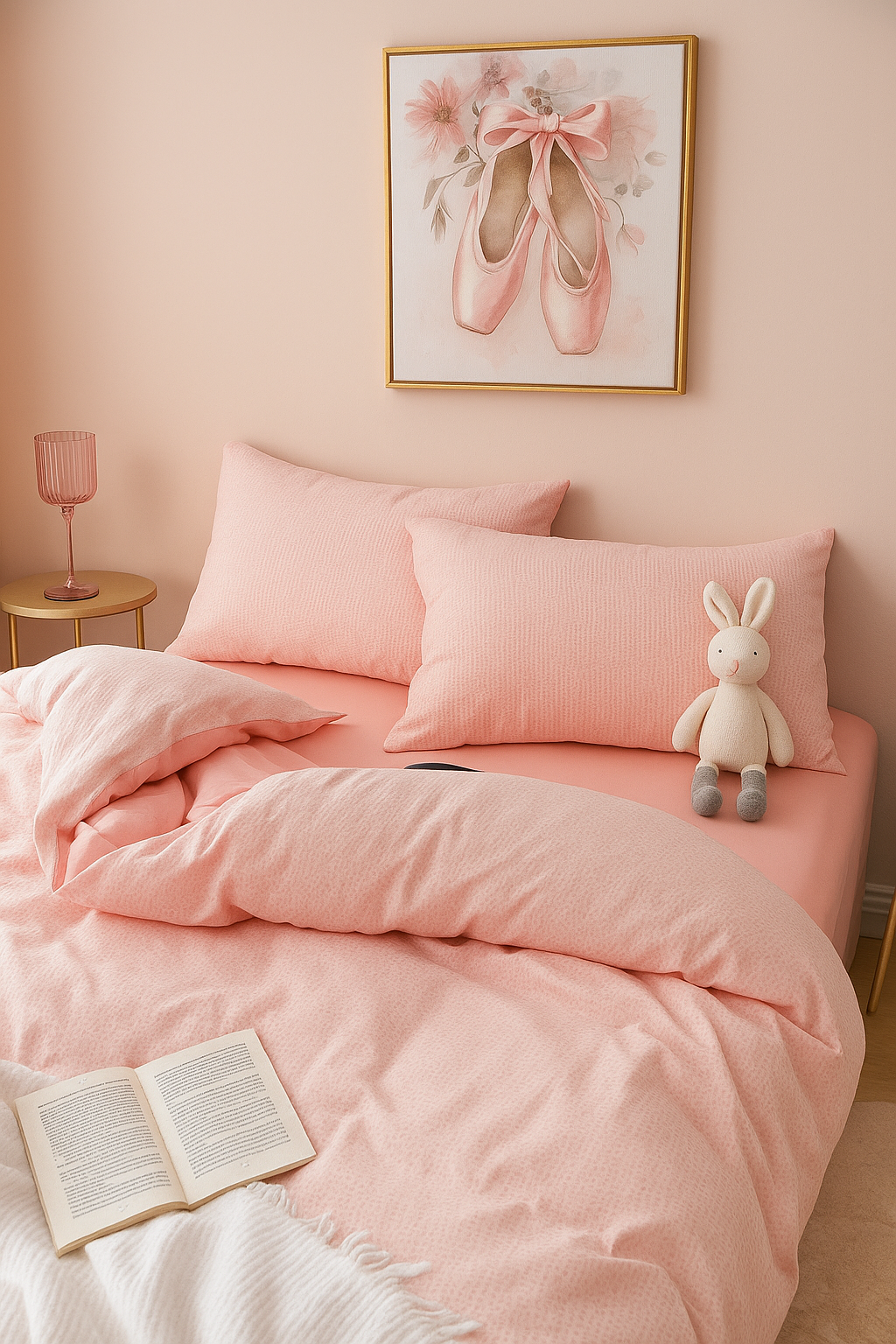 Waffle Cotton Bedding Set