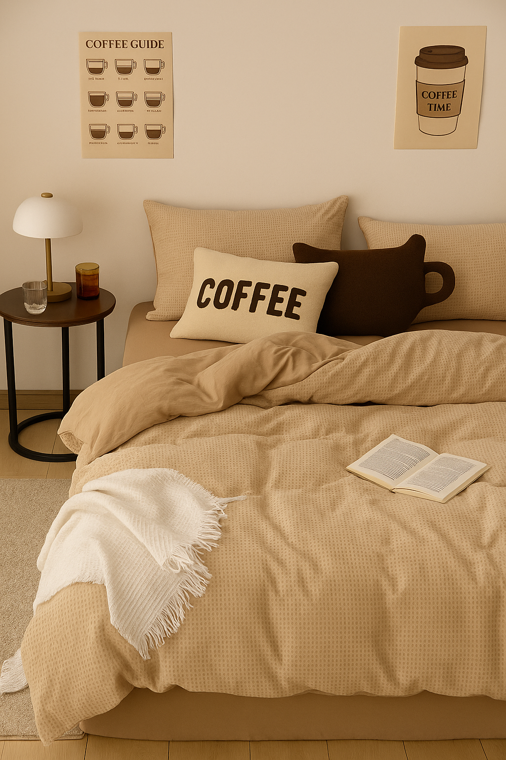 Waffle Cotton Bedding Set
