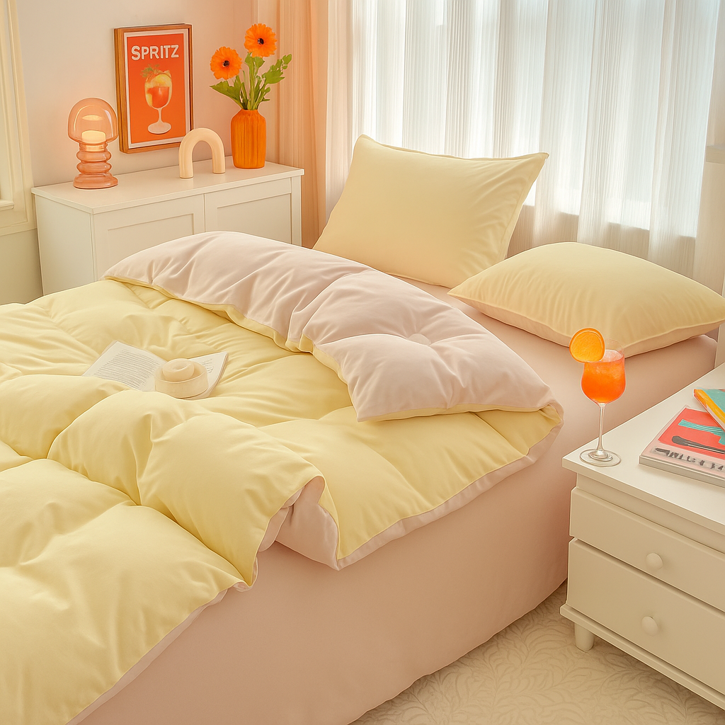 Everyday Two-Tone Bed Set