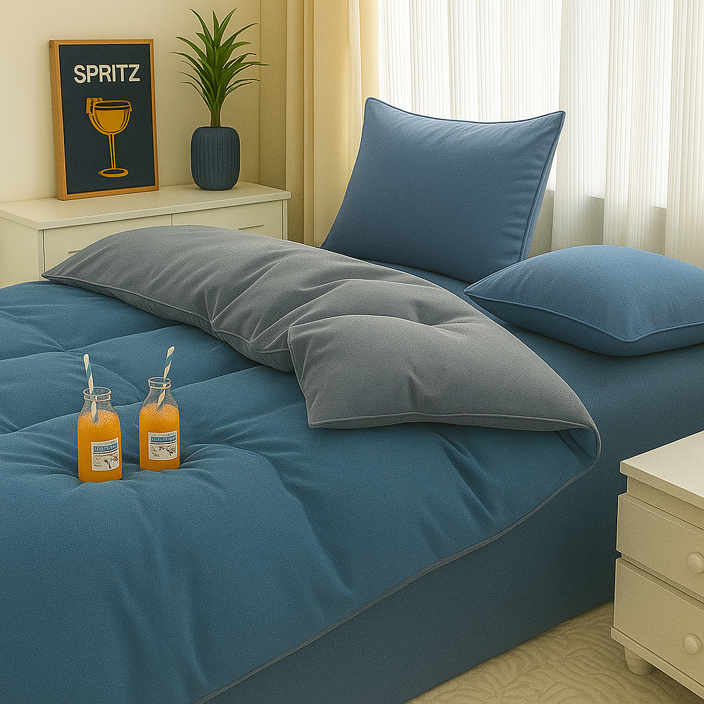 Everyday Two-Tone Bed Set