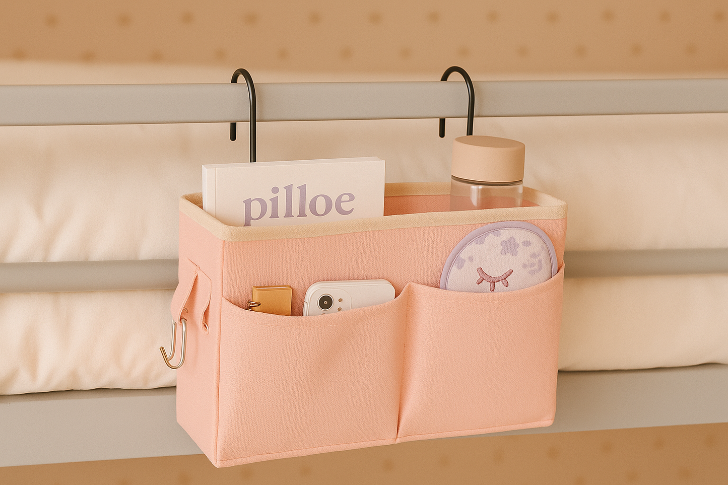 Bedside Organizer Storage Caddy